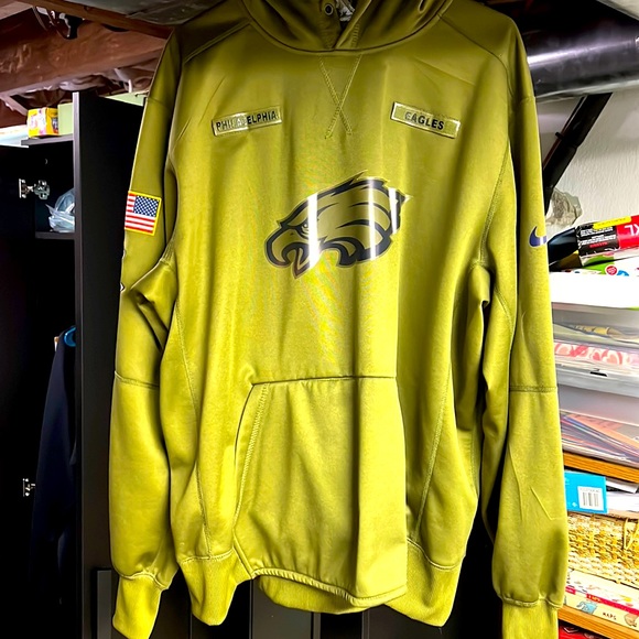 Nike Other - Nike eagles salute the troops hoodie XL